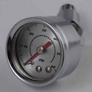 Oil Pressure Gauge Kit For Harley Davidson Evolution Shovelhead Big Twin Engine - Picture 1 of 4
