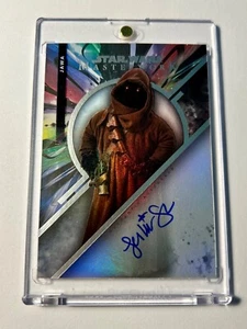 2021 Topps Star Wars Masterwork AUTO Rainbow /50 LEILANI SHIU JAWA #MWA-LS - Picture 1 of 2