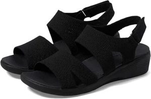 Sandalias SKETCHERS de espuma viscoelástica sin cordones cómodas Aya MM de espuma de lujo para damas-Reino Unido 3-9 - Imagen 1 de 11