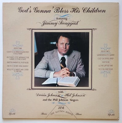 JIMMY SWAGGART - GOD'S GONNA BLESS HIS CHILDREN LP 1976 (JIM RECORDS) JLP-124 Foto 1 de 4