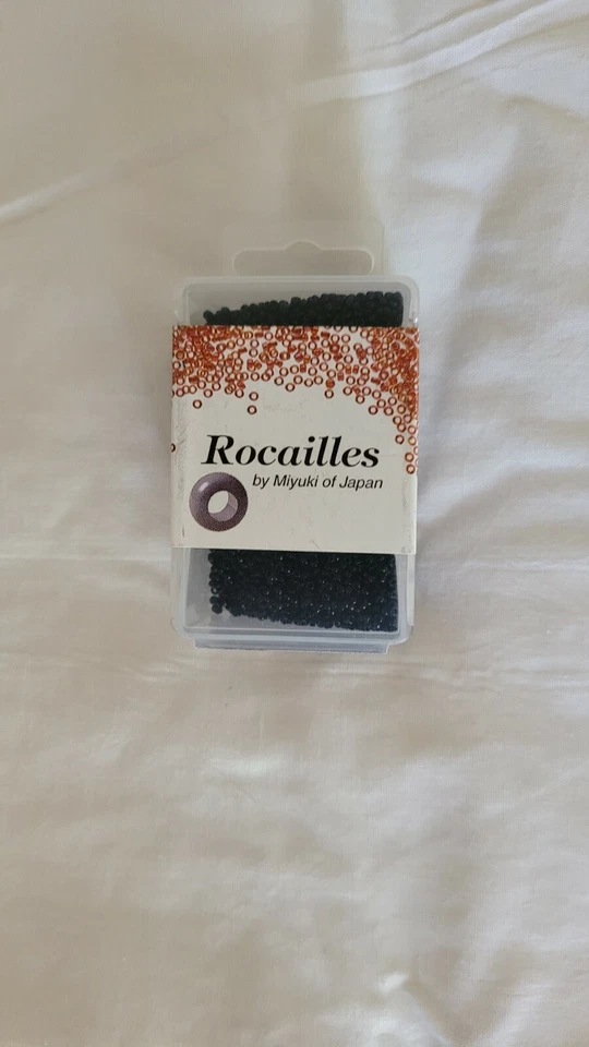 Miyuki 15/0 - Negro Metálico - Cuentas Semilla Rocaille - 35 gramos (2274) Foto 1 de 1