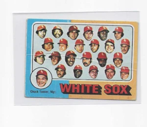 1975 Topps mini Chicago White Sox Team Card #276 P-F unmarked - Picture 1 of 1