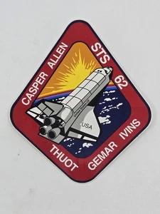 NASA Space Shuttle COLUMBIA STS-62 Mission STICKER Original VTG 1994 - Picture 1 of 3