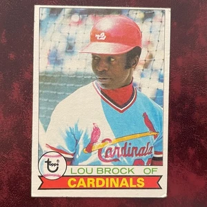 1979 Topps Set LOU BROCK #665 ST. LOUIS CARDINALS - VG-EX/EX - Picture 1 of 2