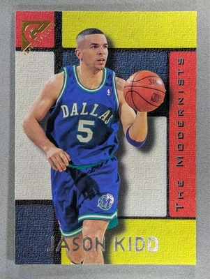 1995-96 Topps Gallery - The Modernists Jason Kidd #22 Mavericks - Image 1 of 2