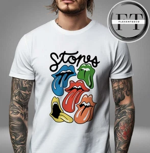 Camiseta unisex multi lengua The Rolling Stone para niños - Imagen 1 de 3