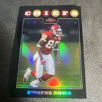 Dwayne Bowes LSU Tigers, Kansas City Chiefs, 2008 Topps Chrome TC 71 Foto 1 de 2