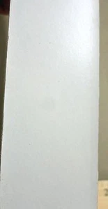 Melamina/poliéster blanco bordes en 13/16"" x 120"" rollos peeling and palo PSA - Imagen 1 de 4