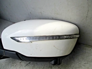 NISSAN JUKE F16 2016 NSF LATO PASSEGGERO SINISTRO PORTIERA ANTERIORE SPECCHIETTO RETROVISORE BIANCO - Foto 1 di 8