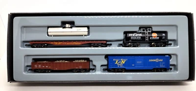 Marklin Z MINI-CLUB 82514 American Freight 4-Car Set NIB - Image 1 of 4
