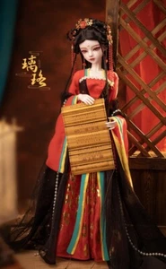 Juego completo de muñecas rótulas de 24" 1/3 hechas a mano PVC BJD SD bebé mujer niña regalo Lina - Imagen 1 de 7