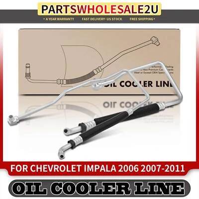Línea de enfriador de aceite de entrada y salida del motor para Chevrolet Impala 2006-2011 V6 3,9 L  Foto 1 de 4