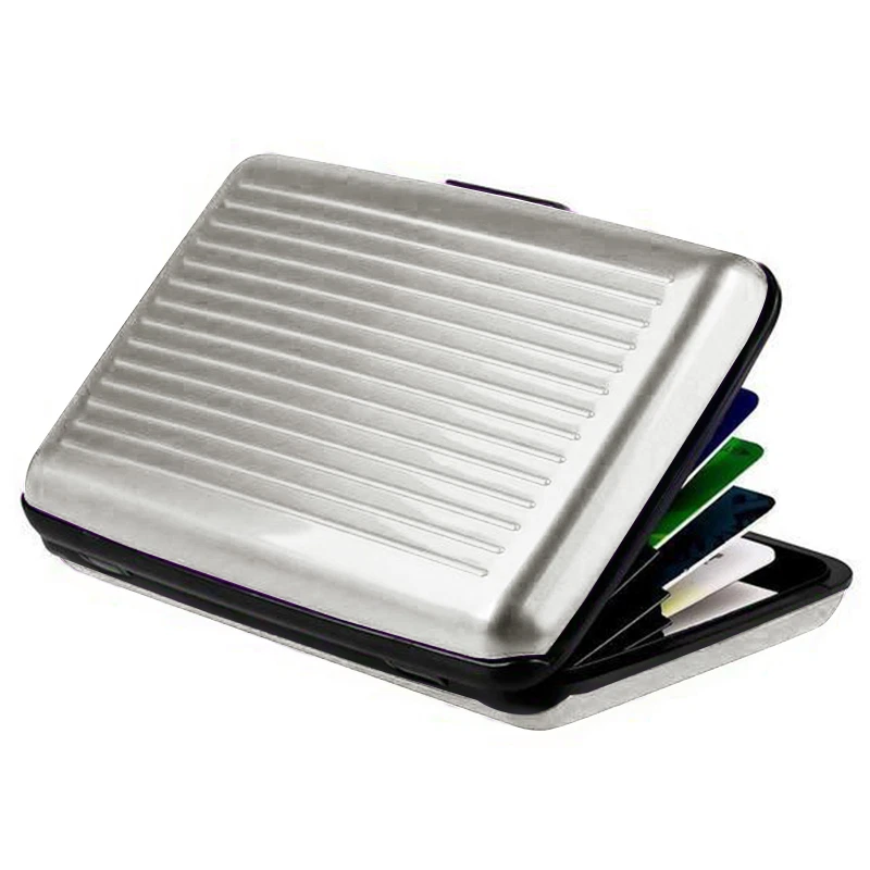 Men Women RFID Blocking Credit Card Holder Pocket Purse Case Security Wallet US - Image 1 of 4