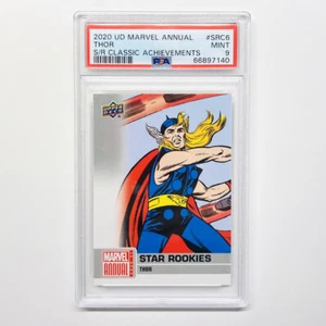 2020 Marvel Annual Thor SRC-6 PSA 9 Mint Star Rookies Achievements - Picture 1 of 1