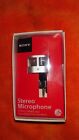 Sony Stm10 Stereo Microphone 5 Pole With Windshield Boxed 