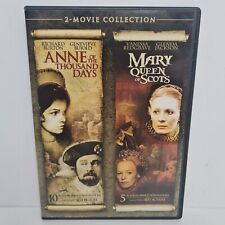 Anne of The Thousand Days & Mary Queen of Scots 2 Disc DVD Richars Burton