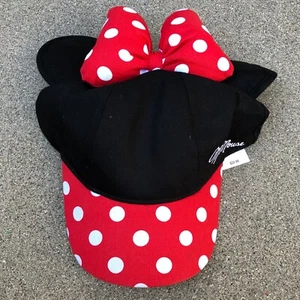 DISNEYLAND RESORT Minnie Mouse Eats Hat Youth Girls Adjustable Cap - Picture 1 of 7