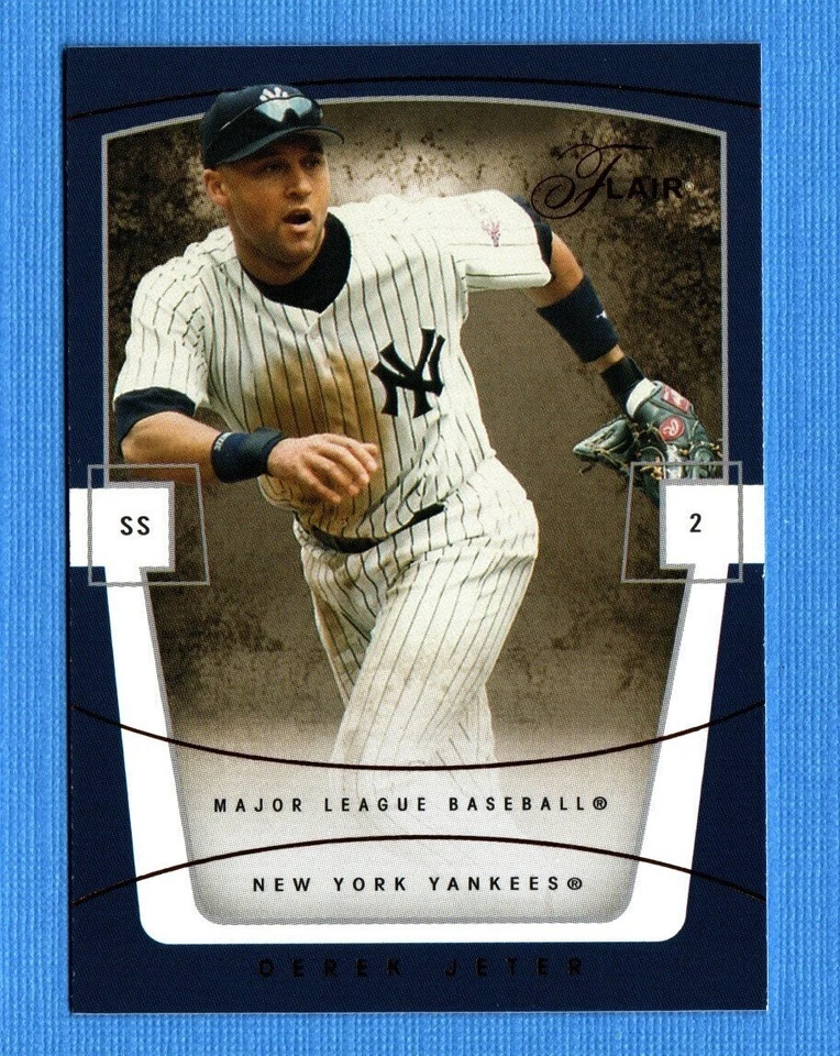 2004 Flair #59 Derek Jeter New York Yankees - Image 1 of 1