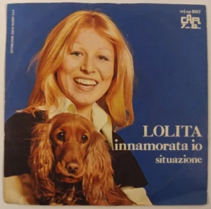 LOLITA - INNAMORATA IO / SITUAZIONE - 1973 ITALIN 7" SINGLE PS, CHANSON - Picture 1 of 4