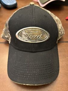 Ford Patch Hat Camo Camouflage Buck Wear Brand Adjustable