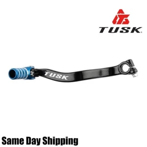 Palanca de cambios plegable Tusk palanca de cambios Suzuki RM80 RM85 RM 80 85 L 1989-2023 azul - Imagen 1 de 3