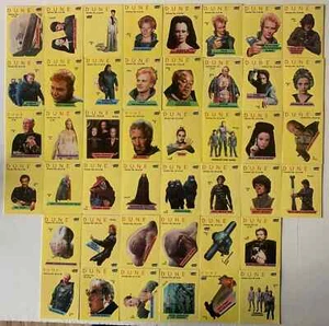 Tarjetas coleccionables Fleer de la película Dune 1984 - tu elección de 44 pegatinas - Imagen 1 de 1