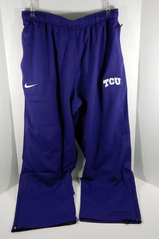 Texas Christian Univeristy TCU Men's Purple Nike Travel Sweat Pants Cover