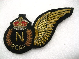 Canadá RCAF N Navigator Wing Brevet, poste Segunda Guerra Mundial - Imagen 1 de 2