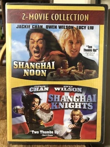 Shanghai Noon & Shanghai Knights (DVD,2003)Brand New,WS,Jackie Chan,Same Day Shp - Picture 1 of 2