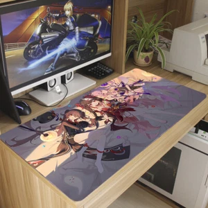 Alfombrilla de ratón para teclado Genshin Impact Hutao de anime alfombrilla de ratón para escritorio de juegos alfombrilla de ratón nueva - Imagen 1 de 4