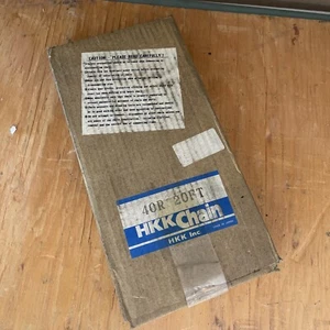 HKK Chain Roller Chain 40R 20ft 480 Links Superior Capacity - Picture 1 of 3