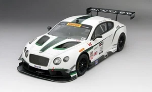 1:18 TRUESCALE Bentley Gt3 #08 Racing 3Rd Place Sonoma Gp 2014 TSM151808R - Foto 1 di 2
