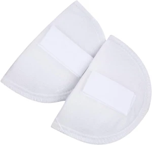 1 Pair Sponge Shoulder Pads Sewing Shoulder Pads Non Slip Shoulder Protectors Wh - Picture 1 of 9