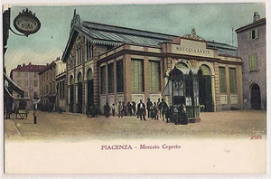 1910 - Piacenza - Mercato Coperto - Imagen 1 de 1