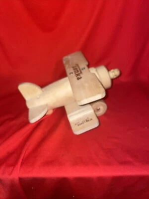 TONKA Bi-Plane PreBuilt Hard-to-Find Collectible 3 Propellers Missing-EstateFind - Image 1 of 4