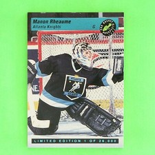 MANON RHEAUME 1993-94 LIMITED EDITION  Prospect  #LP1   Atlanta Knights     mr1