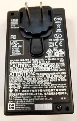 Cargador de Batería Rápido Kodak K4500 Ni-MH Clase 2 PROBADO Sin Baterías Incluidas Foto 1 de 4