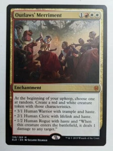 Outlaws' Merriment, Lightly Played, Throne of Eldraine, Magic The Gathering - Picture 1 of 2