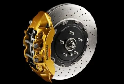 Pegatinas de pinza de freno Brembo logotipo para: Nissan Skyline R35 GTR 08-23
