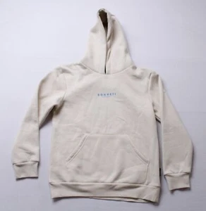 Sonneti London Unisex Kids' Essential Pullover Hoodie CA4 Light Bone Large NWT - Picture 1 of 5