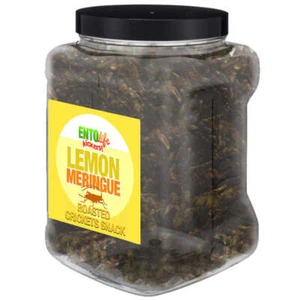 Snack de cricket con sabor a merengue limón - tamaño libra - Imagen 1 de 2