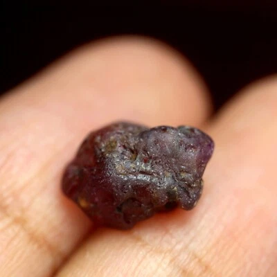 Certified 4.78ct Natural Untreated Red Color Ruby Unheated Rough 11x8x5.5mm - Image 1 of 4