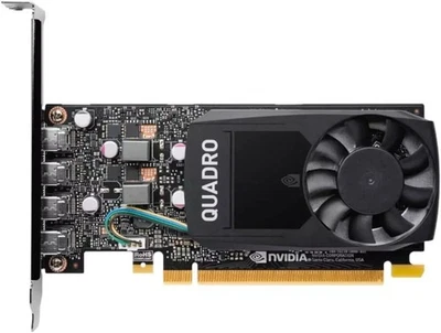 NVIDIA Quadro P620 2GB GDDR5 4xMini DisplayPort High profile PCIe Graphics Card - Image 1 of 3