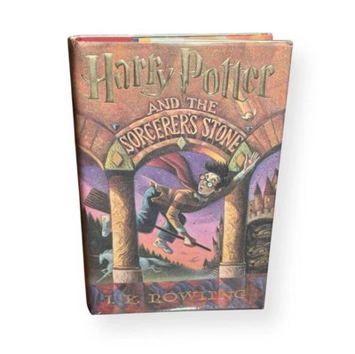 Harry Potter and the Sorcerer’s Stone First American Edition Oct 1998 JK Rowling - Image 1 of 4