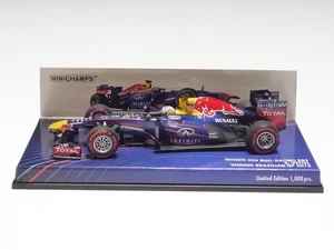 MINICHAMPS 1:43 RED BULL RACING RB9 S. VETTEL WINNER BRAZILIAN GP 2013 - Picture 1 of 4