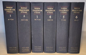 1996 THE NEW HANDBOOK OF TEXAS 6 VOLUMES - TX STATE HISTORICAL ASSOC. - Picture 1 of 7