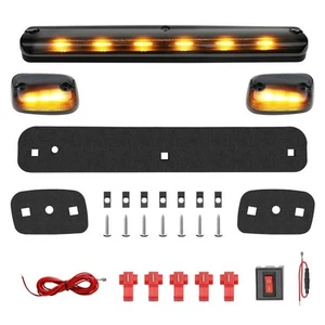 Smoky Amber Lights 2500HD Fitment Harsh Weather Resistance Hassle-free Mounting - Picture 1 of 10