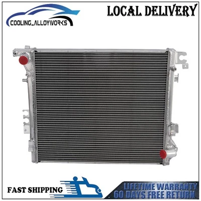 Radiador de aluminio de 3 filas para Jeep Wrangler JL Gladiator 3,0 3,6 L V6 2018-2023 EE. UU. Foto 1 de 4