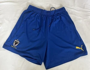 Blue AFC Wimbledon shorts - Picture 1 of 5