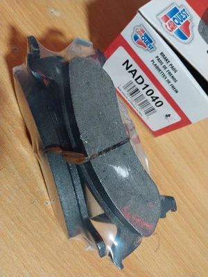 Juego Pastillas Freno Disco Trasero NAD1040 Ford Mazda Ranger B2300 Crown Victoria Foto 1 de 4